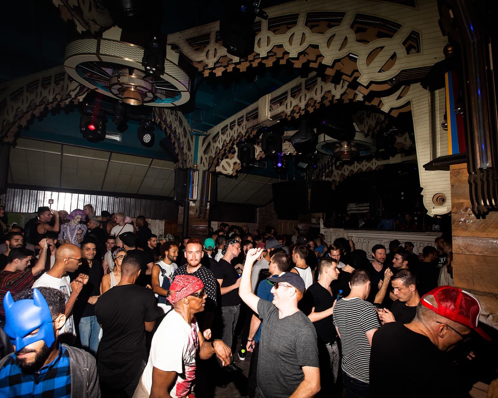 Crowd at a Battle Hymn party in New York